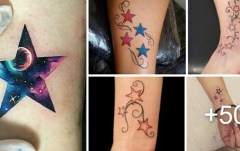 Bellos Tatuajes de estrellas en varios estilos