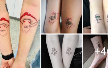 30 ideas hermosas de tatuajes de pareja