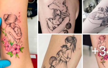 Tatuajes de madres con sus hijos un amor especial