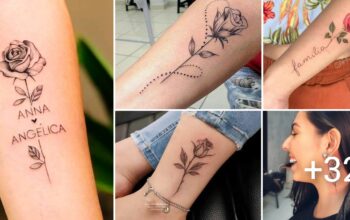 30 Ideas bellas de Tatuajes de rosas